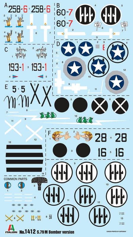Italeri 1412 S.79 M Sparviero Bomber version 1/72 – image 5