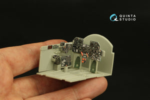 Quinta Studio QD32187 P-47D Thunderbolt Bubbletop (Late) 3D-Printed colored Interior on decal paper (Trumpeter) 1/32 – image 9