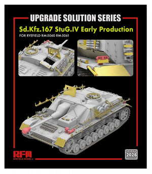 Rye Field Model 2025 Upgrade set for 5060&amp;amp;5061 StuG.IV Early Production 1/35