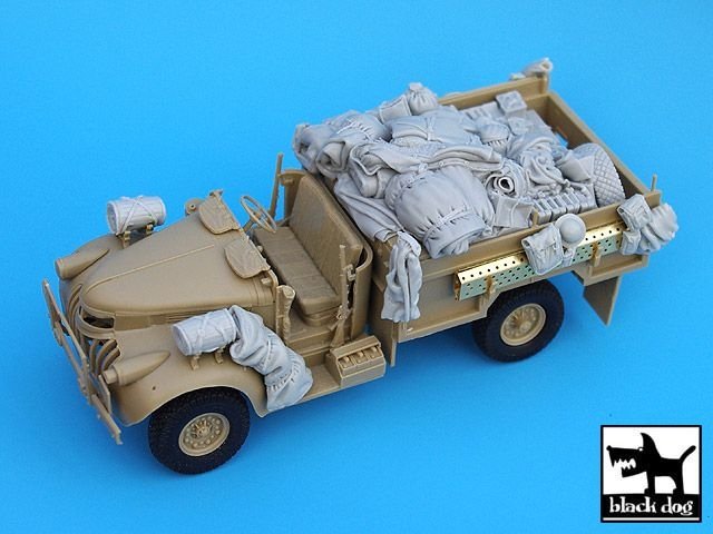 Black Dog T35015 British SAS Chevrolet Africa for Tamiya 1/35 – obrázek 2