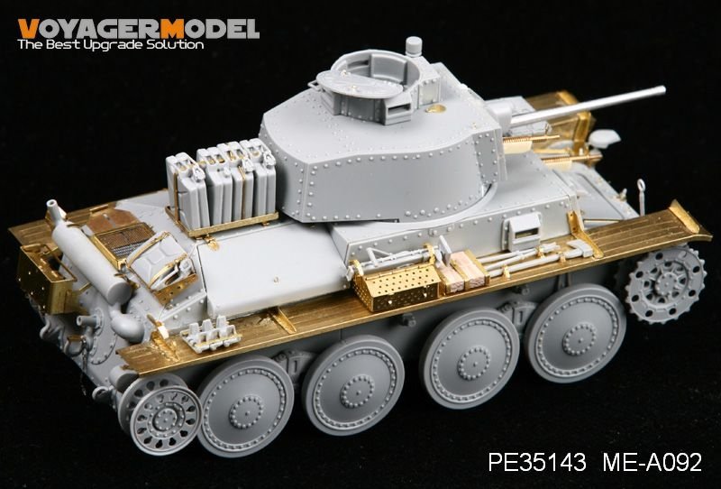 Voyager Model PE35143 WWII Pzkpfw 38t AusfG (For DRAGON 6290) 1/35 – obrázek 3