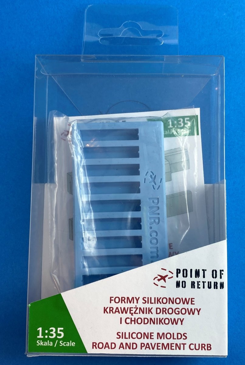 Point de non-retour 3522026 Moules en silicone. Bordure de route et de trottoir 1/35  – image 2