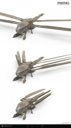 Meng Model DS-007 Dune Atreides Ornithopter 1/72 – zdjęcie 10