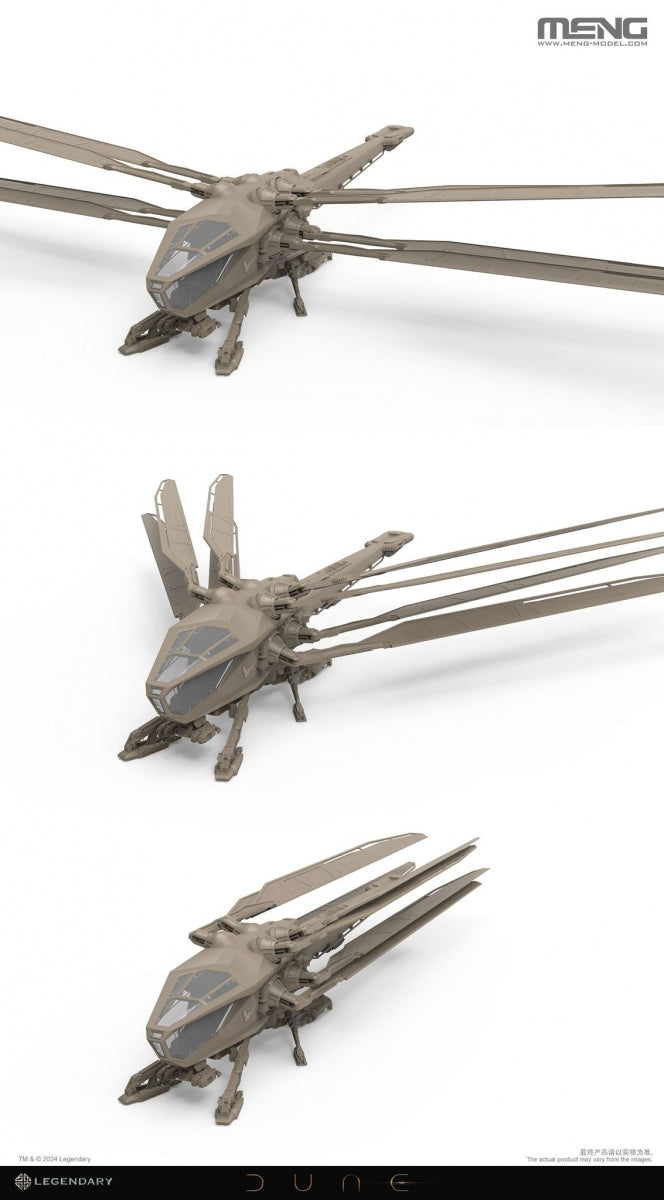 Meng Model DS-007 Dune Atreides Ornithopter 1/72 – zdjęcie 10