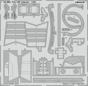 Eduard 32992 F/ A-18F interior REVELL 1/32 – image 2