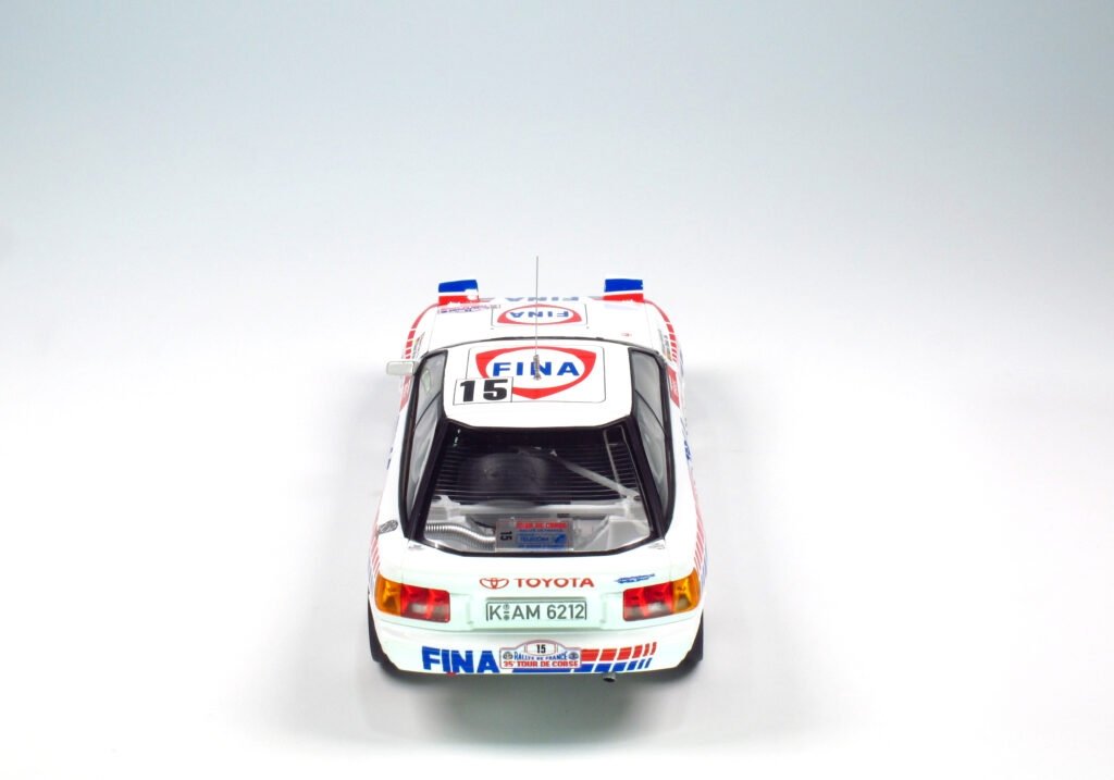 NuNu PN24015 Toyota Celica GT-FOUR ST165 Rally 1991 Tour de Corse 1/24 – Bild 4