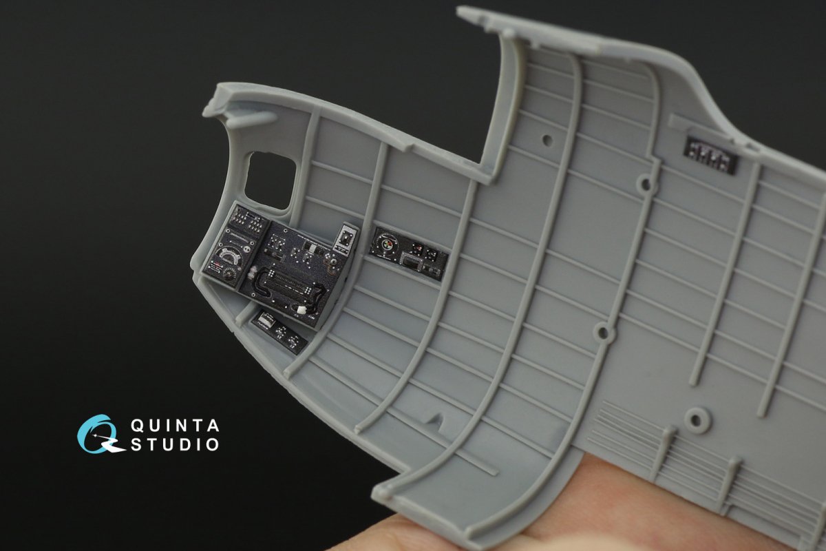 Quinta Studio QD48248 Lancaster B Mk.I 3D-Printed &amp;amp; colored Interior on decal paper (HK Models) 1/48 – imagen 6