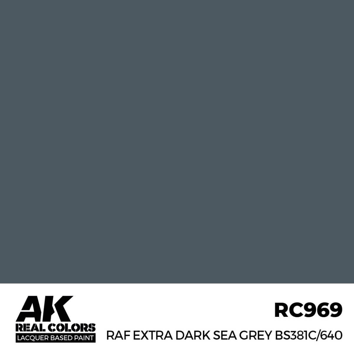AK Interactive RC969 RAF Extra Dark Sea Gray BS381C/640 17 ml