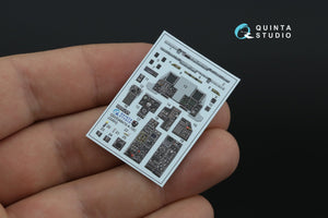Quinta Studio QDS-48474 A-10C 3D-Printed colored Interior on decal paper (GWH) (Small version) 1/48 – obrázek 5