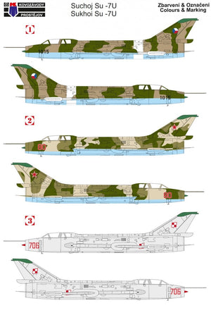 Kovozavody Prostejov KPM4821 Su-7UMK &amp;quot;Warsaw Pact&amp;quot; 1/48 – image 2