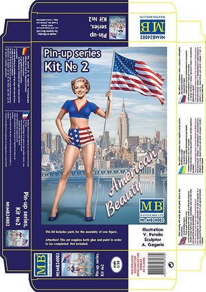 Master Box 24002 Pin-up series Kit No. 2 Betty 1/24 – Bild 3
