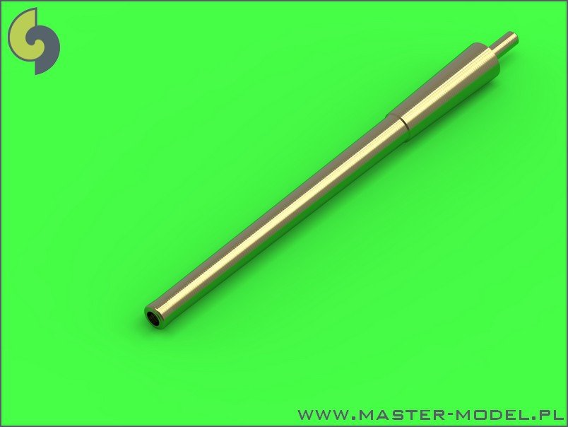 Master SM-700-051 USN 14in/50 (35.6 cm) gun barrels - for turrets with blastbags (12pcs) - New Mexico (BB-40) and Tennessee (BB-43) classes 1/700