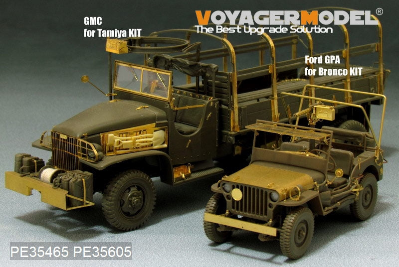 Voyager Model PE35605 WWII US Ford GPW 1/4ton Mod.1942 For Bronco 35107 1/35 – image 8