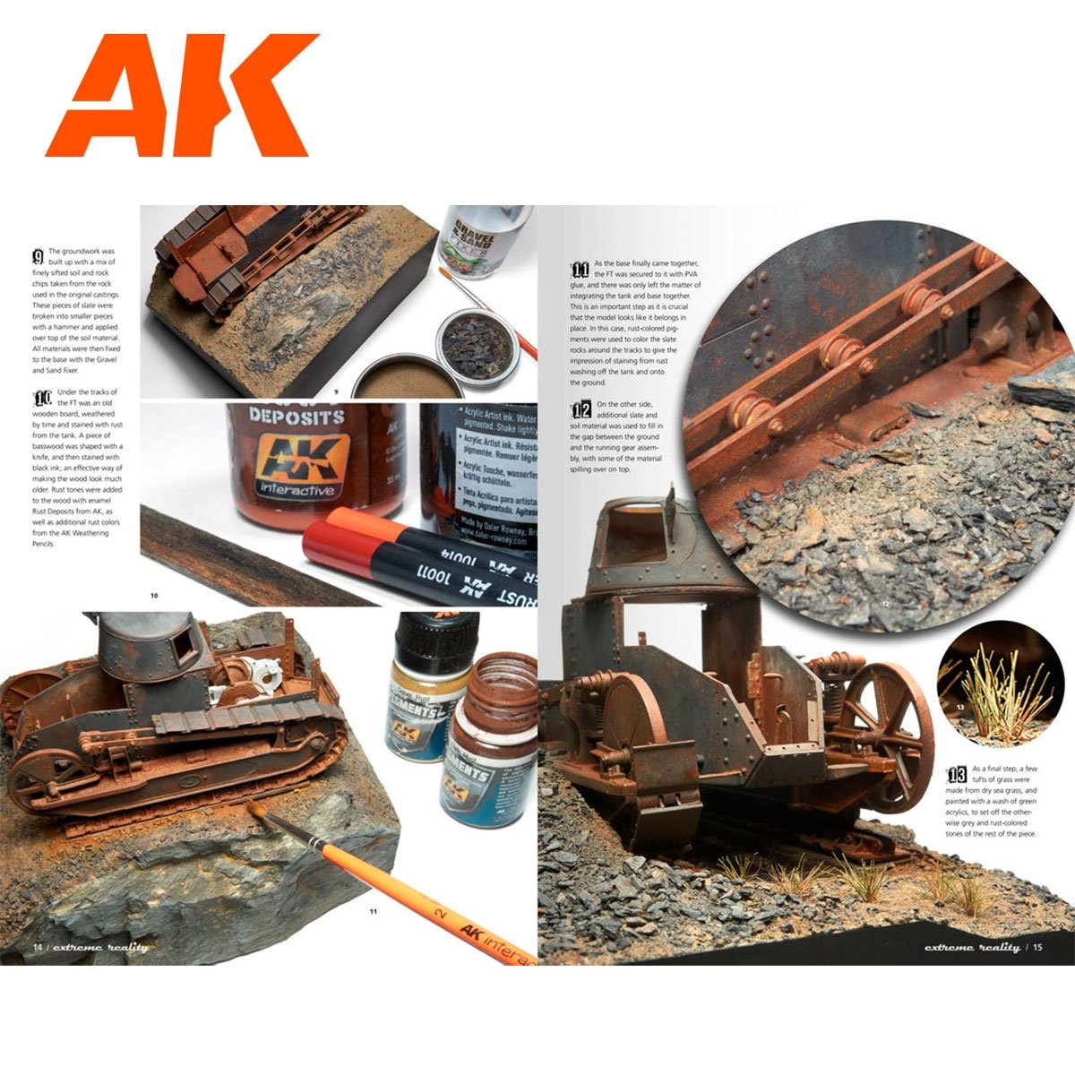 AK Interactive AK529 EXTREME REALITY 5 – THE BEAUTY OF OLD &amp;amp; WEATHERED – immagine 7