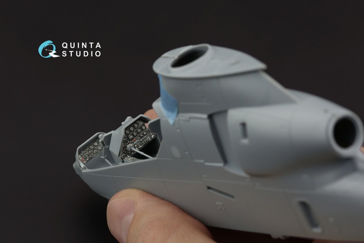 Quinta Studio QD48331 AH-1G 3D-Printed &amp;amp; colored Interior on decal paper (Special Hobby) 1/48 – Bild 9