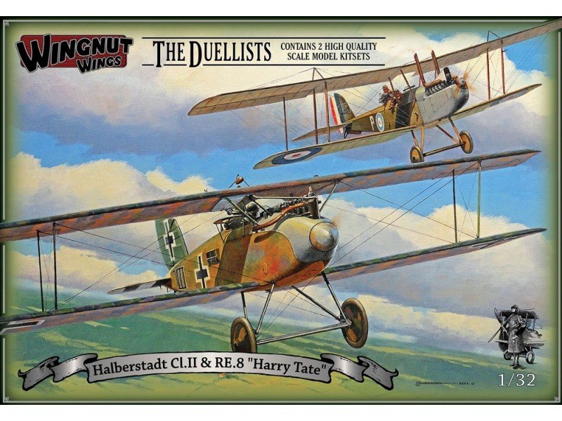 Wingnut Wings 32804 The Duellists Halberstadt Cl.II &amp;amp; RE.8 &amp;quot;Harry Tate&amp;quot; 1/32