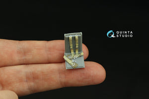 Quinta Studio QR+35027 WWII Luftwaffe fighter seatbelts (with metal buckles) (All kits) 1/35 – image 8