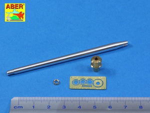 Aber 35L-186 US 76 mm M1A2 barrel with muzzle brake for Sherman M4A3E8 tank 1/35 – imagen 3