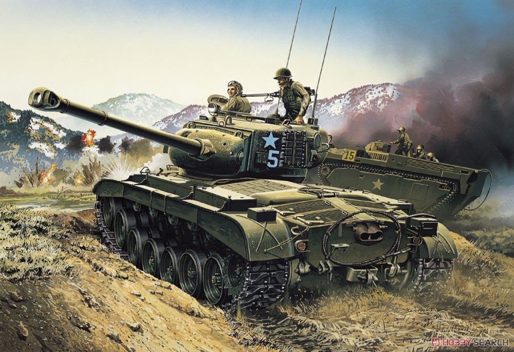Dragon 6801 M26A-1 Pershing 1/35 – image 2
