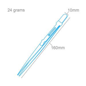 Modelcraft PTW1093-FR Fine Serrated Locking Stainless Steel Tweezers – image 2