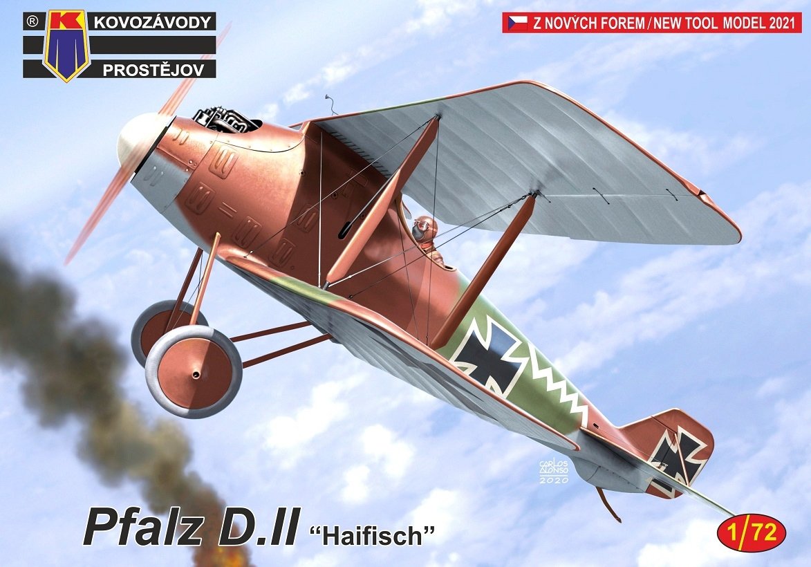 Kovozavody Prostejov KPM0272 Pfalz D.II &amp;quot;Haifisch&amp;quot; 1/72