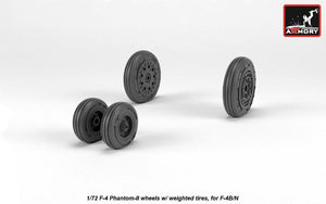 Armory Models AW72328 F-4 Phantom-II wheels w/ weighted tires, early 1/72 – image 4