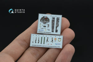 Quinta Studio QD48523 A-4E 3D-Printed &amp;amp; colored Interior on decal paper (Hasegawa/Hobby2000) 1/48 – Bild 6