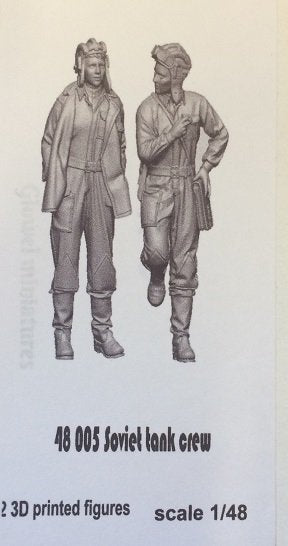Glowel Miniatures 48005 Soviet tank crew 1/48