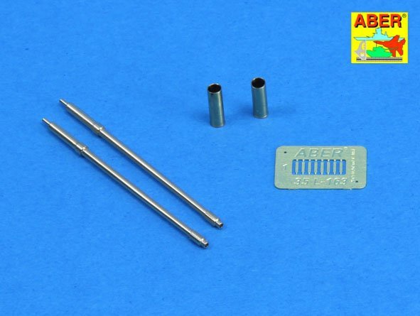 Aber 35L-163 Barrels for Russian 23 mm Anti-Aircraft Gun: ZU-23-2 1/35