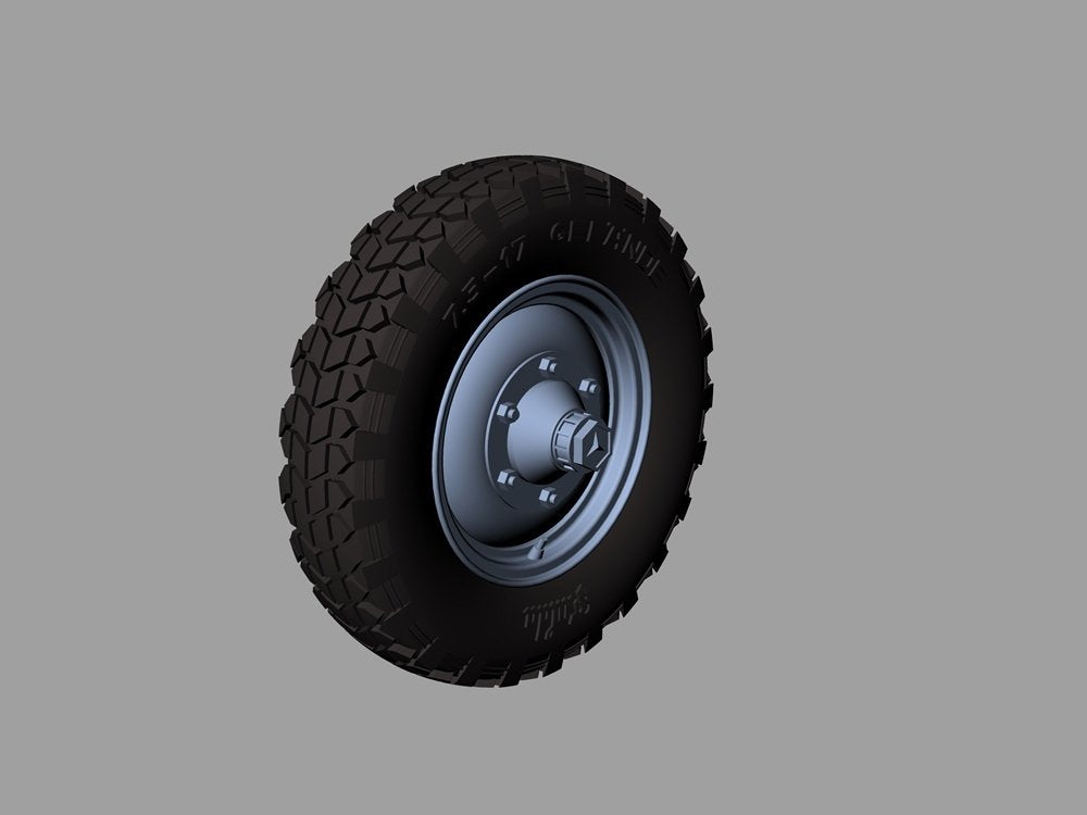 Panzer Art RE35-425 Mercedes G4 road wheels (Commercial pattern) 1/35 – obrázek 2