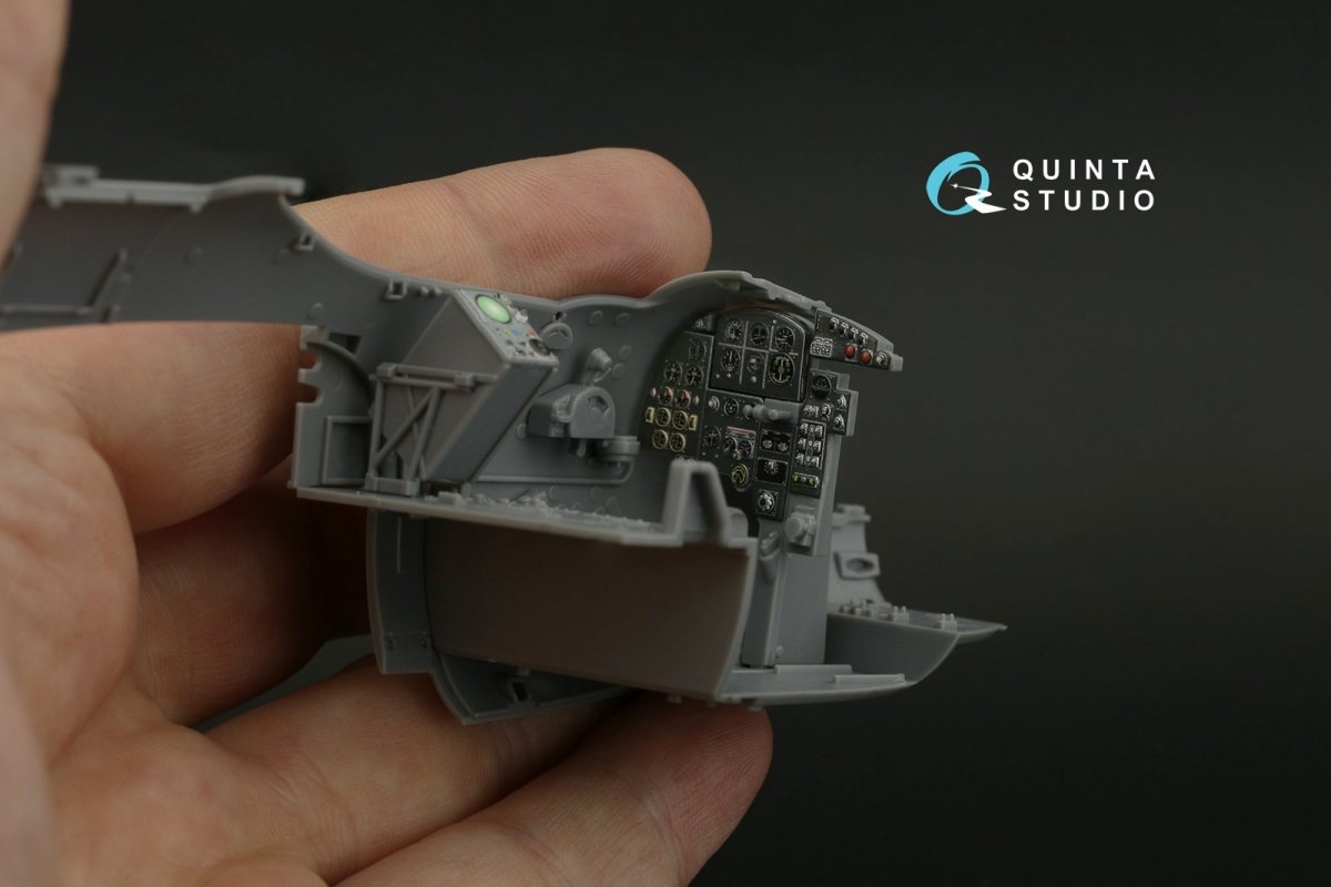 Intérieur imprimé en 3D et coloré sur papier décalcomanie Quinta Studio QDS-32170 DH Mosquito FB Mk.VI (Tamiya, petite version) 1/32 – image 3