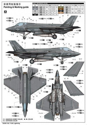 Trumpeter 03230 F-35C Lightning 1/32 – Bild 3