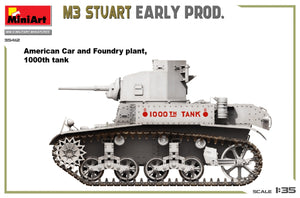 MiniArt 35412 M3 STUART EARLY PRODUCTION 1/35 – immagine 7