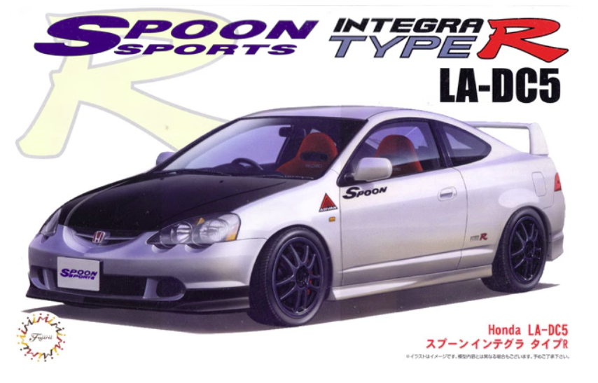 Fujimi 046907 Honda LA-DC5 Cuillère Integra Type R 1/24