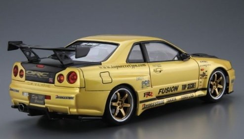 Aoshima 05984 Top Secret BNR34 Skyline GT-R &amp;#39;02 1/24 – image 3
