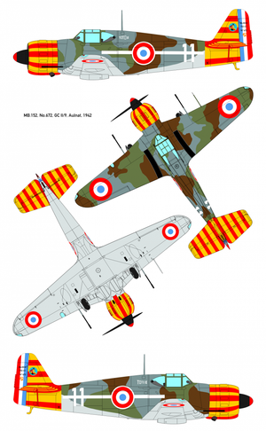 Dora Wings 48019 Bloch MB.152 1/48 – immagine 4
