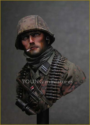Young Miniatures YM1804 German Waffen SS Ardennes 1944 1/10 – Bild 2