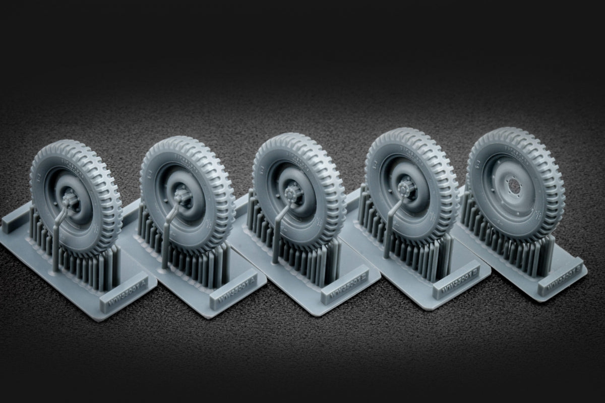 ScaleX WW 35001 U.S WILLYSMB Ordinary wheel set (Universal) 1/35