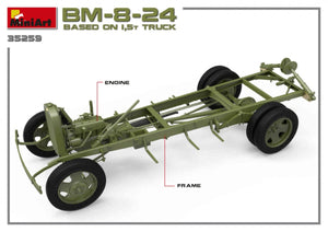 MiniArt 35259 Soviet Rocket Launcher BM-8-24 1/35 – image 15