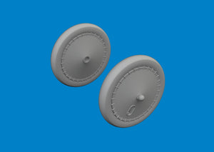 Eduard 6481045 Bulldog wheels AIRFIX 1/48 – image 2
