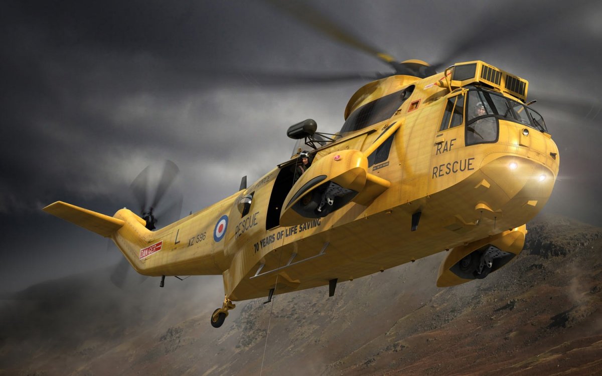 Airfix 55307A Westland Sea King HAR.3 Model Kit 1/72 – Bild 2