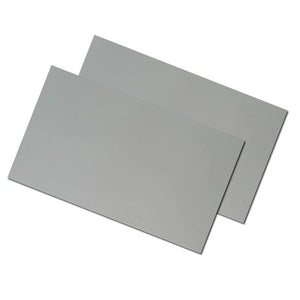 Plastruct 91006 ABS SHEET 178mm x 300mm x 2.1mm GREY / 2pcs.