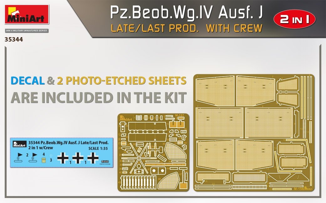 MiniArt 35344 Pz/Beob.Wg.IV Ausf. J Late/Last Prod. 1/35 – Bild 5