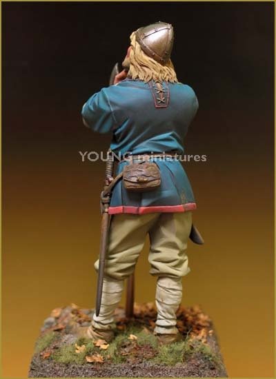 Young Miniatures YH9003 VIKING WARLORD 10 AD 90mm – obrázek 3