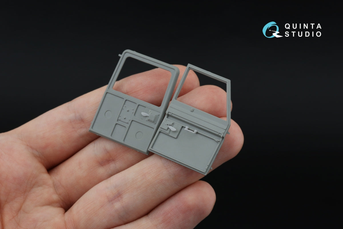 Quinta Studio QD+35139 Land Rover 88 series II family 3D-Printed &amp;amp; colored Interior on decal paper (AK Interactive) (with 3D-printed resin parts) 1/35 – obrázek 10