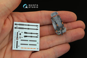 Quinta Studio QR35001 MRAP Typhoon Family belts for 1 seat, 3D-Printed &amp;amp; colored on decal paper (for all kits) 1/35 – immagine 3