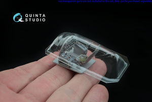 Quinta Studio QC48016 Polikarpov I-185 vacuformed clear canopy (for ARK kit) 1/48 – image 3