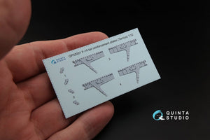 Quinta Studio QP32001 F-14 tail reinforcement plates (for Tamiya kit) 1/32 – image 4