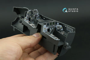Quinta Studio QD32119 F-15E 3D-Printed &amp;amp; colored Interior on decal paper (Tamiya) 1/32 – Bild 6