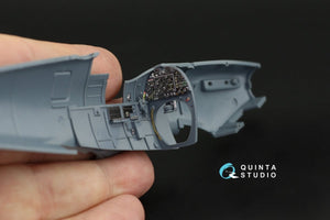 Quinta Studio QD48133 Spitfire Mk.I 3D-Printed &amp;amp; colored Interior on decal paper (Eduard) 1/48 – obrázek 2